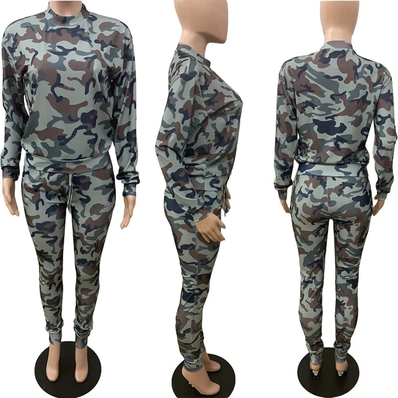 Two Piece Set camo