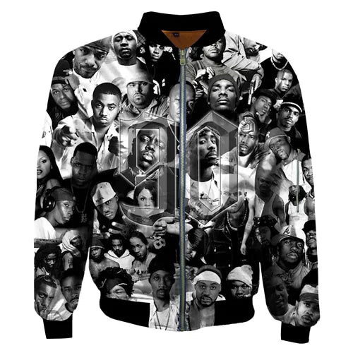 Tupac bomber jacket