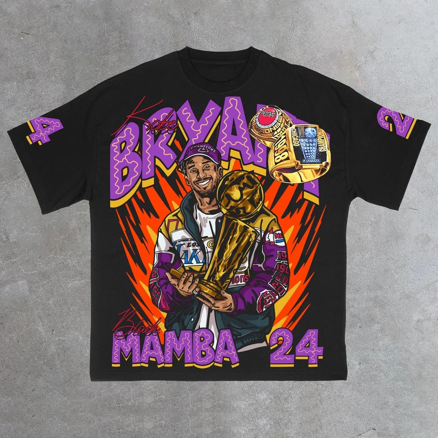 Kobe graphic tee oversized