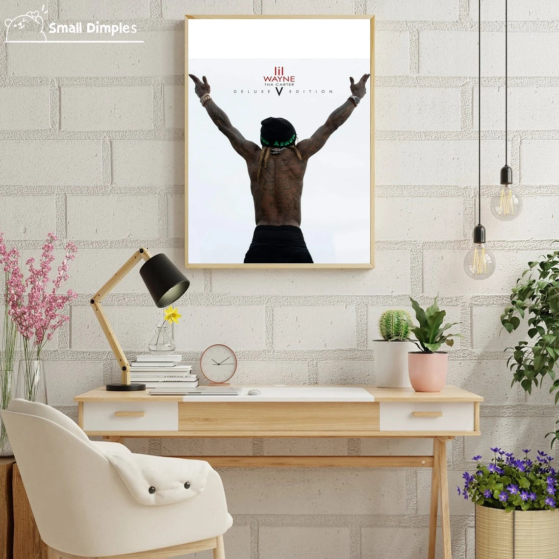 Lil Wayne Tha Carter V Music Album Poster Canvas Art Print Home Decoration Wall Painting ( No Frame )