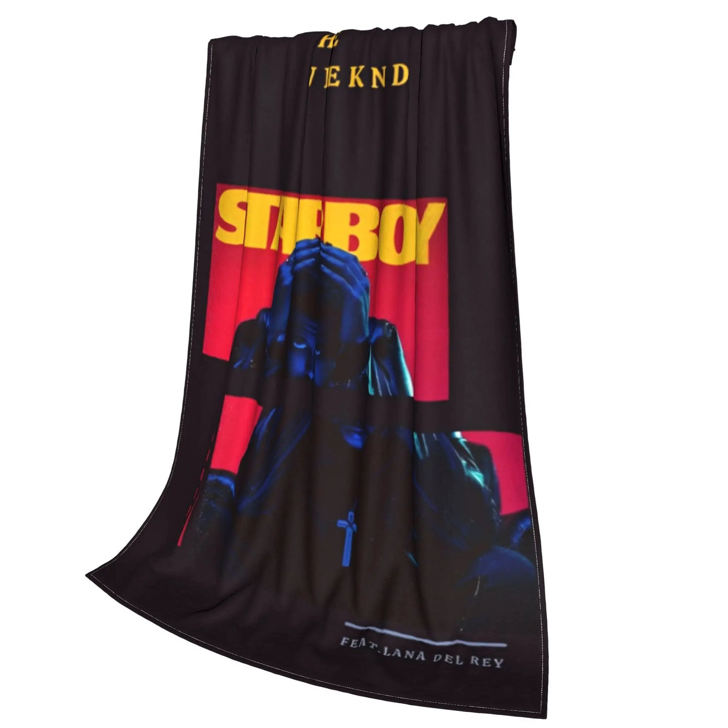 Relax the weeknd starboy  Blanket Merch Sofa Decorative  Throws And Blankets Warm Fleece for Car