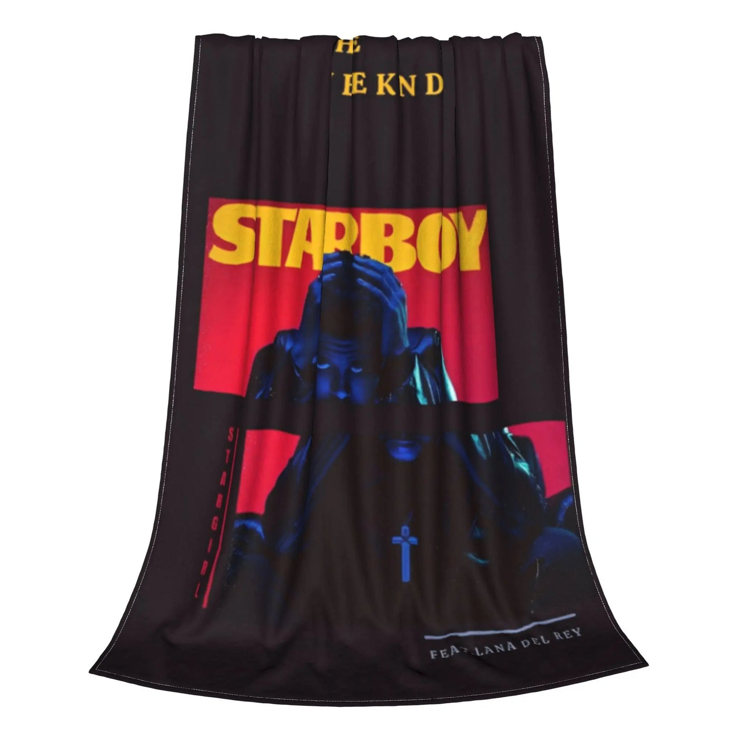 Relax the weeknd starboy  Blanket Merch Sofa Decorative  Throws And Blankets Warm Fleece for Car