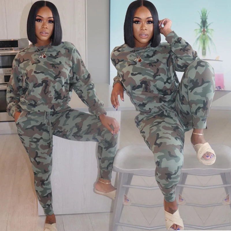 Two Piece Set camo