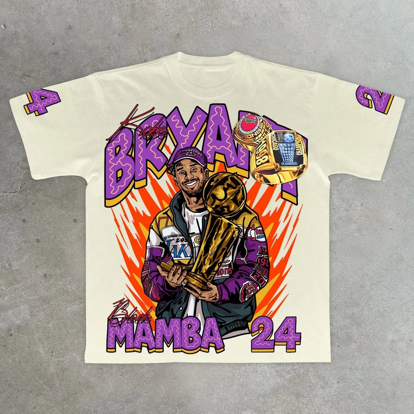 Kobe graphic tee oversized