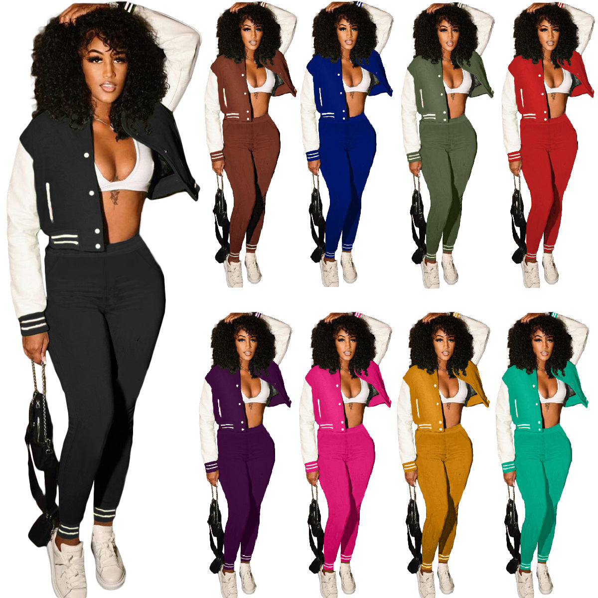 Two piece sweat suit